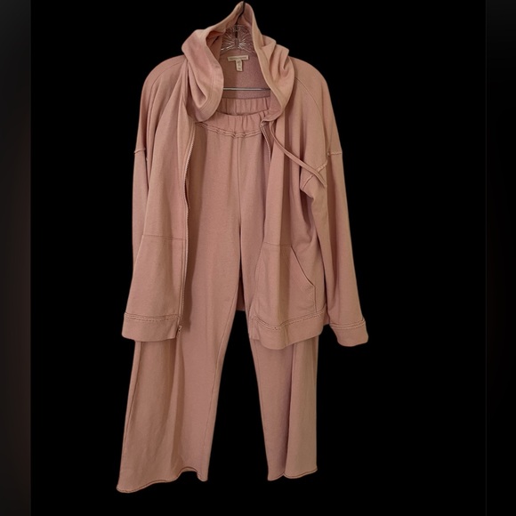 Eileen Fisher Pink Jumpsuit Set - Picture 5 of 9